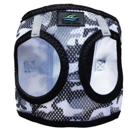 American River Choke Free Dog Harness (Color: Gray Camo, size: 3X-Large)